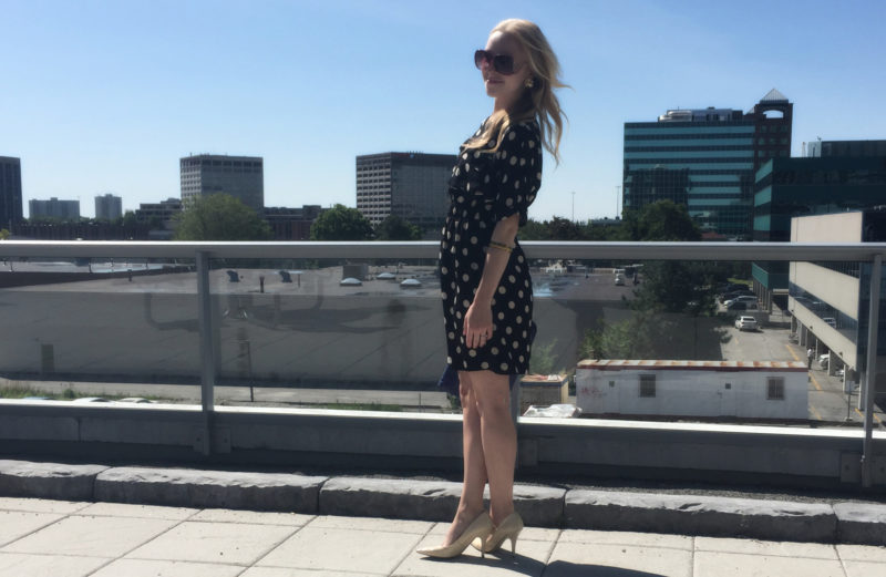 struckblog polka dot dress