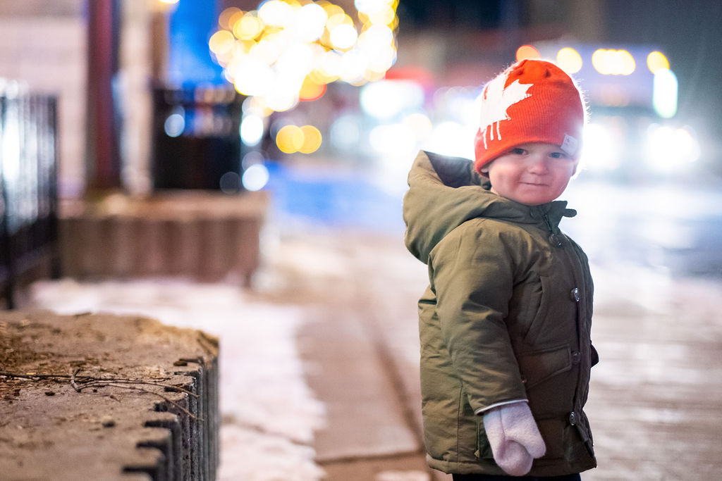 winter family photoshoot